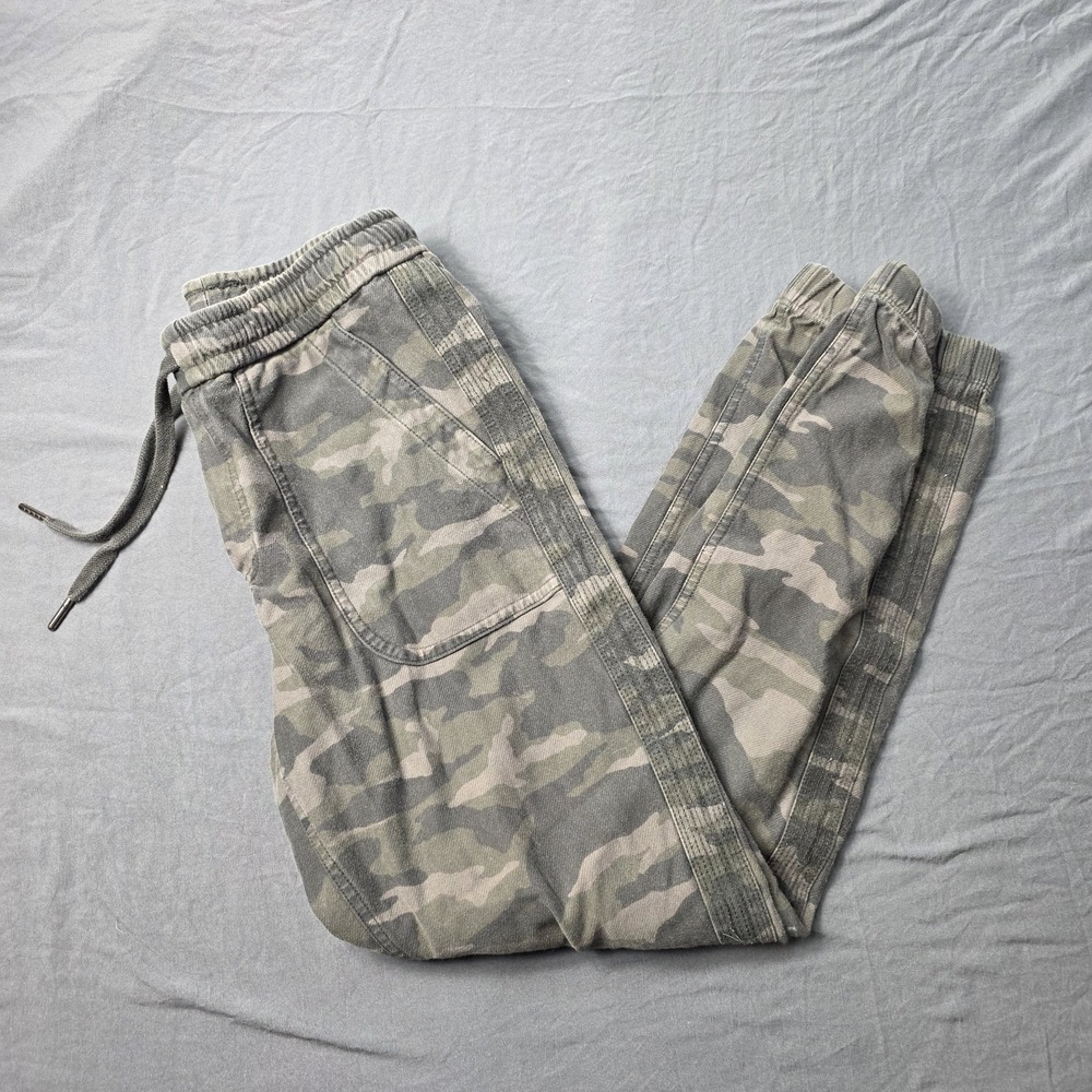 athleta women's jogger camo farallon size 0